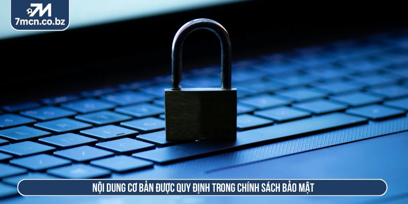 Chính Sách Bảo Mật 7M Bảo Vệ Quyền Lợi Cho Người Chơi 3 Nội dung cơ bản được quy định trong chính sách bảo mật